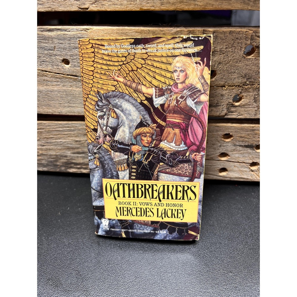 Oathbreakers, Book II,‎ Vows and Honor, Vtg Sci Fi Mercedes Lackey Paperback